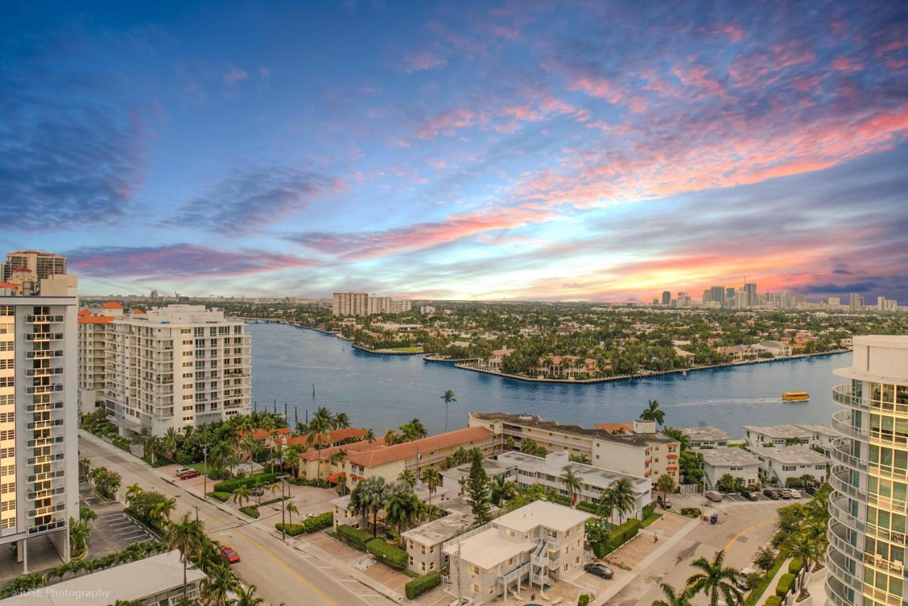 Last Min Weeknd Sale! Luxury Corner 1 Bedroom W Residence With Fantastic Intercoastal Views, Pool & Hot Tub Fort Lauderdale Exterior foto